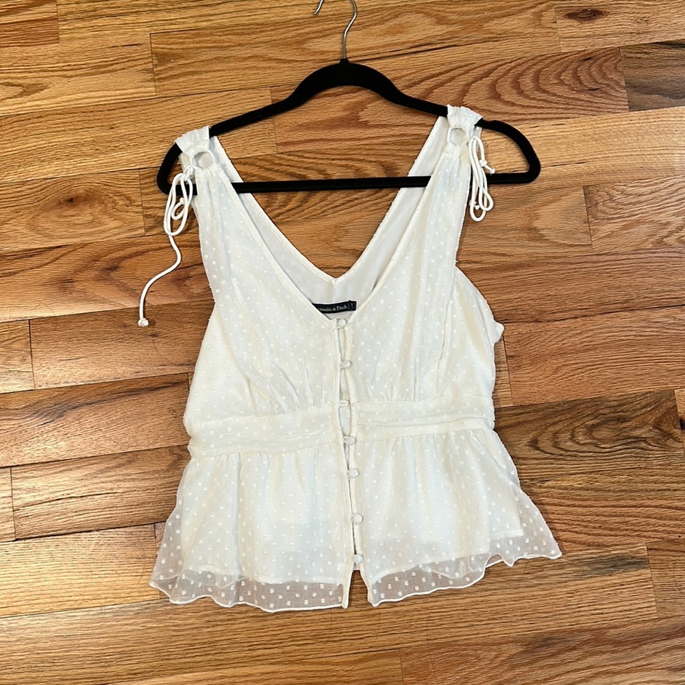 Abercrombie & Fitch Peplum Top